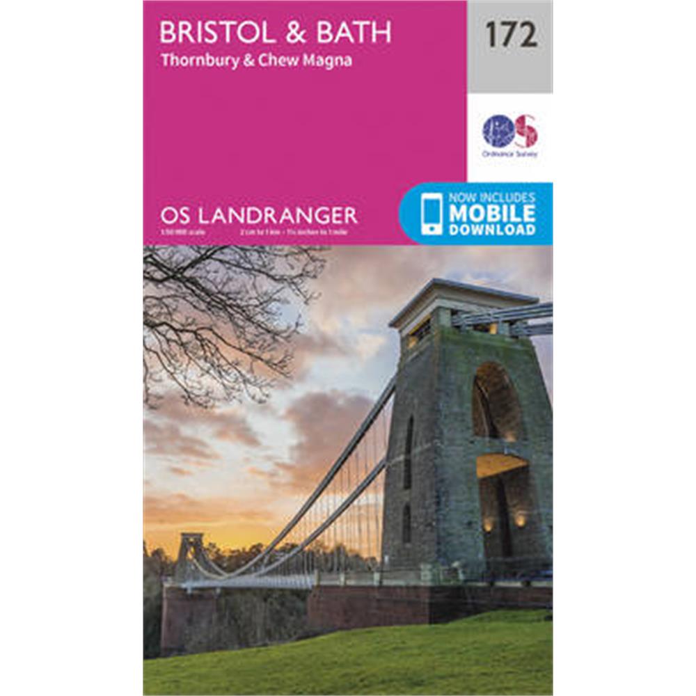 Bristol & Bath, Thornbury & Chew Magna - Ordnance Survey